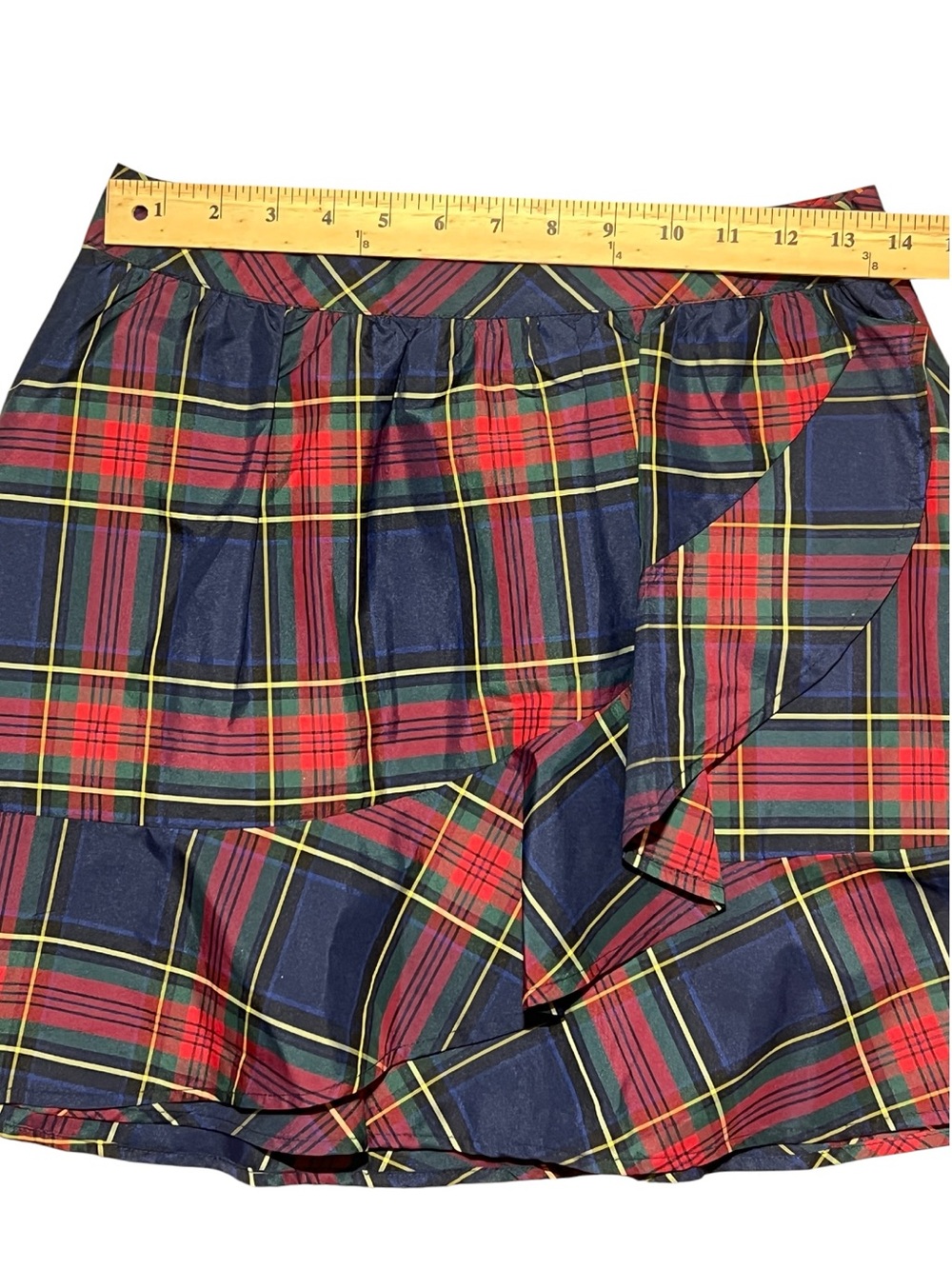 Vineyard Vines Jolly Plaid Ruffle Tartan Skirt - Picture 8 of 15